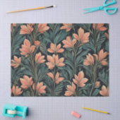 Art Deco Floral Design Seidenpapier (Basteln)