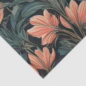 Art Deco Floral Design Seidenpapier (Detail)