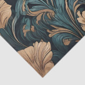 Art Deco Floral Design Seidenpapier (Detail)