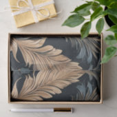Art Deco Floral Design Seidenpapier (Geschenk)