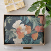 Art Deco Floral Design Seidenpapier (Geschenk)