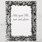 Art Deco Floral Flyer (Vorne)