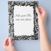 Art Deco Floral Flyer (Hand)