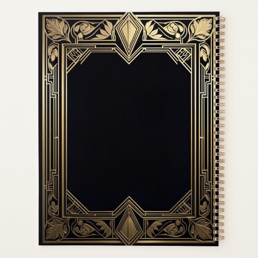 Art Deco Floral Frame Planer