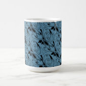 Art Deco Floral Kaffeetasse (Mittel)