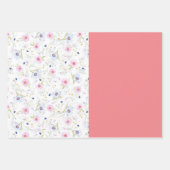 Art Deco Floral Pattern Collection, Muster 1 , Geschenkpapier Set (Vorderseite 3)