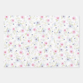 Art Deco Floral Pattern Collection, Muster 1 , Geschenkpapier Set (Vorderseite 2)