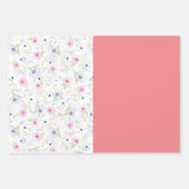Art Deco Floral Pattern Collection, Muster 1 , Geschenkpapier Set (Vorderseite)