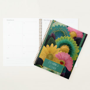 Art Deco Floral Planer