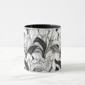 Art Deco Floral Tasse (Zentrum)