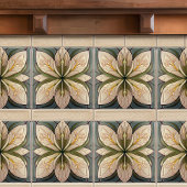 Art Deco Florale Wand Deco, Deco dekoriert Jugends Fliese