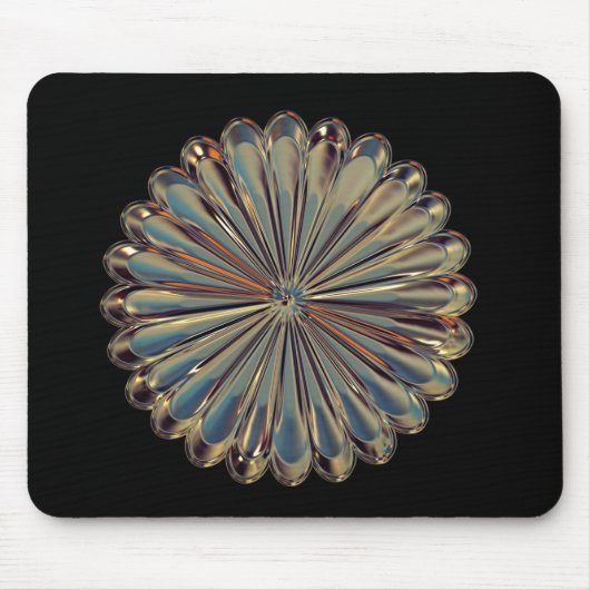 Art deco flower medallion mousepad (Vorne)