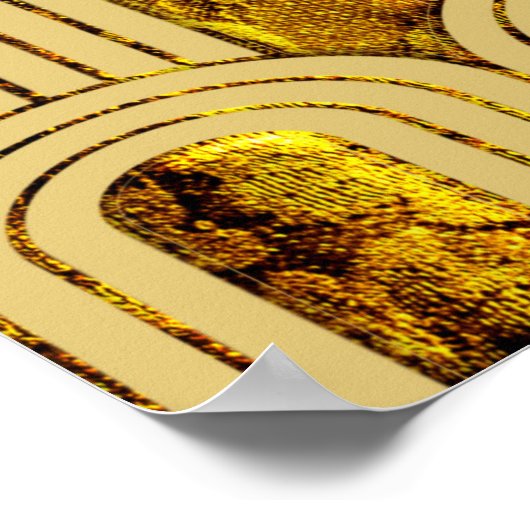 Art Deco Follies Bergere - Maurice Pico Poster. Poster (Ecke)