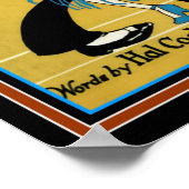 Art Deco "Footlose" Blatt Musik Print 12 x 16 Poster (Ecke)