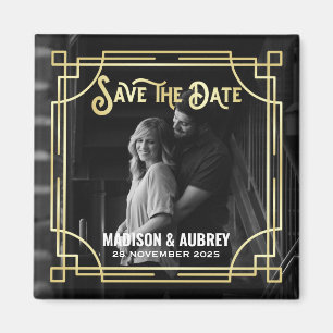 Art-Déco Foto Estival Jazz Magnet