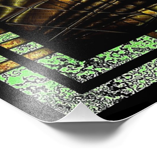 Art-Deco-Foto Fotodruck (Ecke)