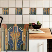 Art Deco Fountain Keramik Tile Fliese