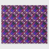 Art Deco 'Fractured' (Sphere) von Kenneth Yoncich Geschenkpapier (Flach)