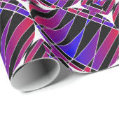 Art Deco 'Fractured' (Sphere) von Kenneth Yoncich Geschenkpapier (Rolleneckpunkt)