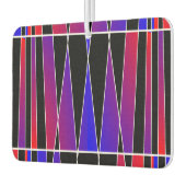 Art Deco "Fractured" von Kenneth Yoncich Autolufterfrischer (Links)