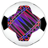Art Deco "Fractured" von Kenneth Yoncich Fußball (Gedreht)