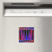 Art Deco "Fractured" von Kenneth Yoncich Magnet (In Situ (Geschirrspüler))