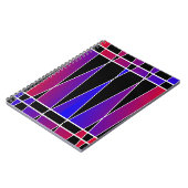 Art Deco "Fractured" von Kenneth Yoncich Notizblock (Linke Seite)