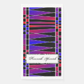 Art Deco "Fractured" von Kenneth Yoncich Serviette (Vorderseite)
