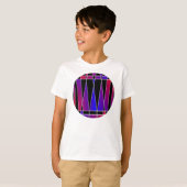 Art Deco "Fractured" von Kenneth Yoncich T-Shirt (Vorne ganz)