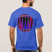 Art Deco "Fractured" von Kenneth Yoncich T-Shirt (Rückseite)