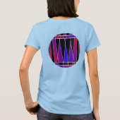 Art Deco "Fractured" von Kenneth Yoncich T-Shirt (Rückseite)