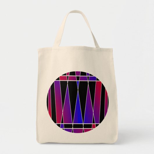 Art Deco "Fractured" von Kenneth Yoncich Tragetasche (Vorne)