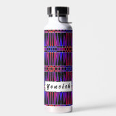 Art Deco "Fractured" von Kenneth Yoncich Trinkflasche (Links)