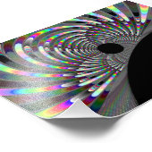 Art Deco Fraktal Fotodruck (Ecke)