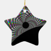 Art Deco Fraktal Keramikornament (Vorne)