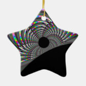 Art Deco Fraktal Keramikornament (Hinten)