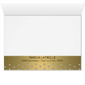 Art Deco Frame Champagne Silver Jewel Dots (Innenansicht Horizontal (Unten))