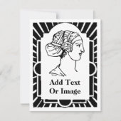 Art Deco Frame, Marquee, Text hinzufügen (Vorderseite)