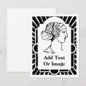 Art Deco Frame, Marquee, Text hinzufügen (Vorne/Hinten)