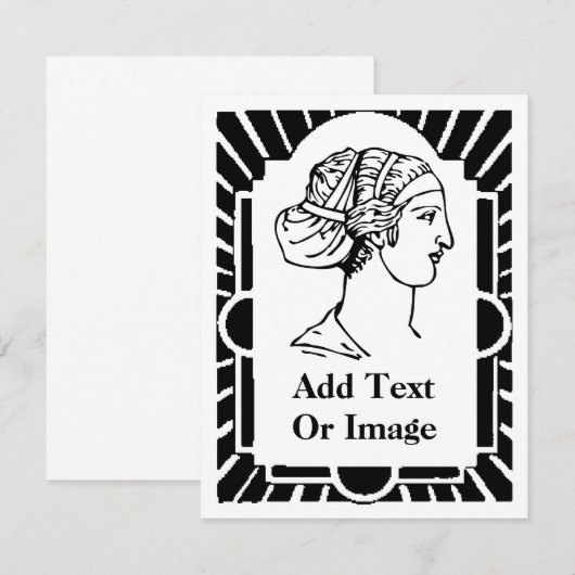 Art Deco Frame, Marquee, Text hinzufügen (Vorne/Hinten)