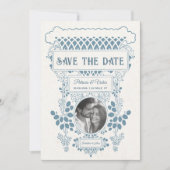 Art Deco Frame save the Date (Vorderseite)