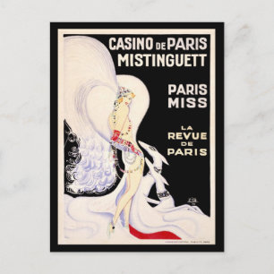 Art Deco, Frankreich, Paris, Louis Gaudin, Vintage Postkarte