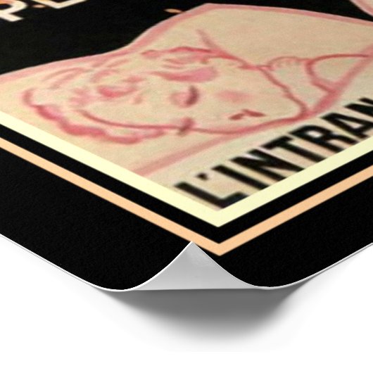 Art Deco Französisch Oper 16 x 20 Print Poster (Ecke)