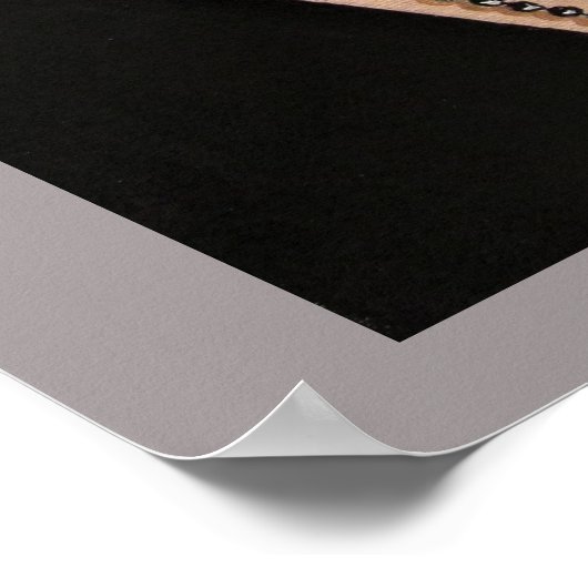 Art Deco Frau Poster (Ecke)