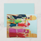 Art Deco Frauen (Vorne/Hinten)