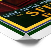 Art Deco French Radiola Poster 12 x 16 (Ecke)