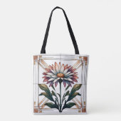 Art Deco Gänseblümchen Tasche (Rückseite)