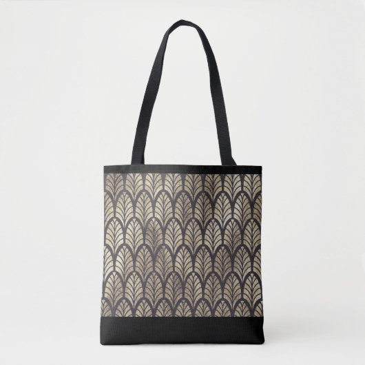 Art Deco Gatsby Design Tasche (Vorderseite)