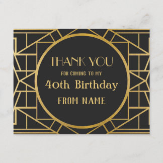 Art-Deco-Gatsby-Party der 1920er Jahre Danke an di Einladung