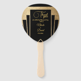 Art Deco Gatsby Wedding Fächer